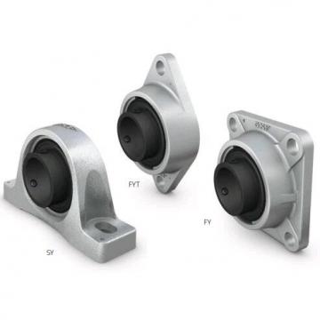 FY 1.11/16 TF/VA228 high temperature  Flanged Y-bearing units with a cast housing with 